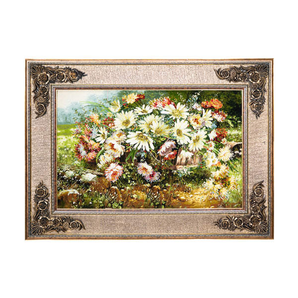 Flower Bouquet in Meadow - 121 x 90 cm (1.089 m2)