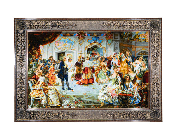 Royal Wedding Celebration in Palace - 164 x 116 cm (1.9024 m2)