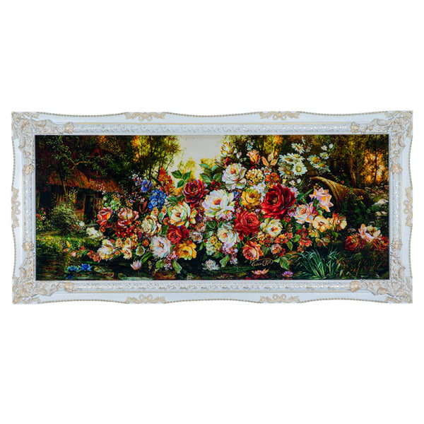 Royal Colorful  Flower Baskets - 185 x 89 cm (1.6465 m2)