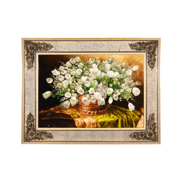White Tulip Elegance - 128 x 98 cm (1.2544 m2)
