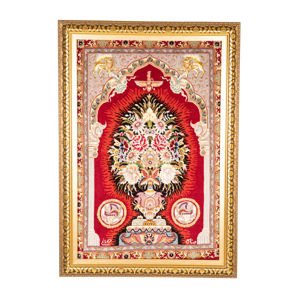 Achaemenian Tabriz Handmade -  82 x 117 cm (1.9038 m2)