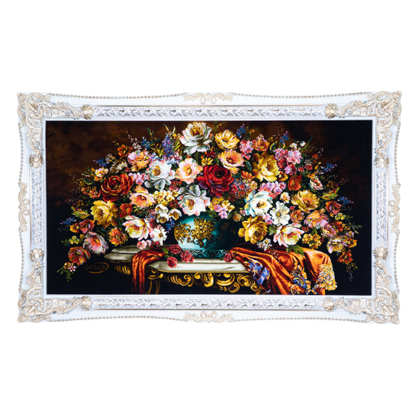 Royal Flower Tapestry Bouquet Carpet - 140 x 85 cm (1.1900 m2)