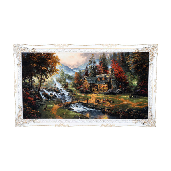 Mountain Cabin Serenity - 187 x 109 cm (2.0383 m2)