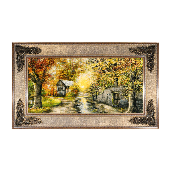 Autumn Pathway Cottage Wall - 140 x 83 cm  ( 1.162 m2 )
