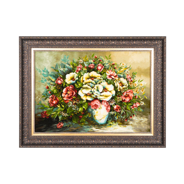 Floral Symphony in Vase - 121 x 93 cm (1.1253 m2)