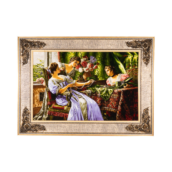 Three Elegant Victorian Ladies - 138 x 100 cm (1.38 m2)
