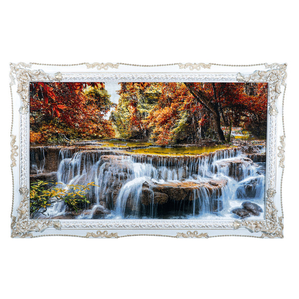 Autumn Waterfalls Nature Serenity - 156 x 100 cm (1.5600 m2)