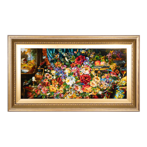 Abundance of Blossoms with Fruits - 141 x 82 cm (1.1562 m2)