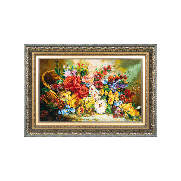 Overflowing Basket of Flowers - 100 x 70 cm (0.7 m2)