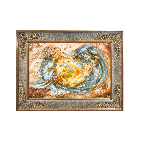 Sufi Whirl Design - 121 x 93 cm (1.1253 m2)