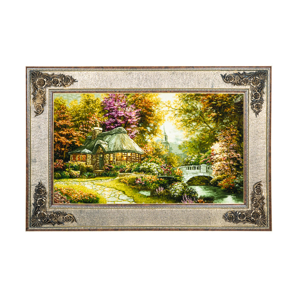 Cottage Garden by the Stream - 141 x 96 cm (1.3536 m2)