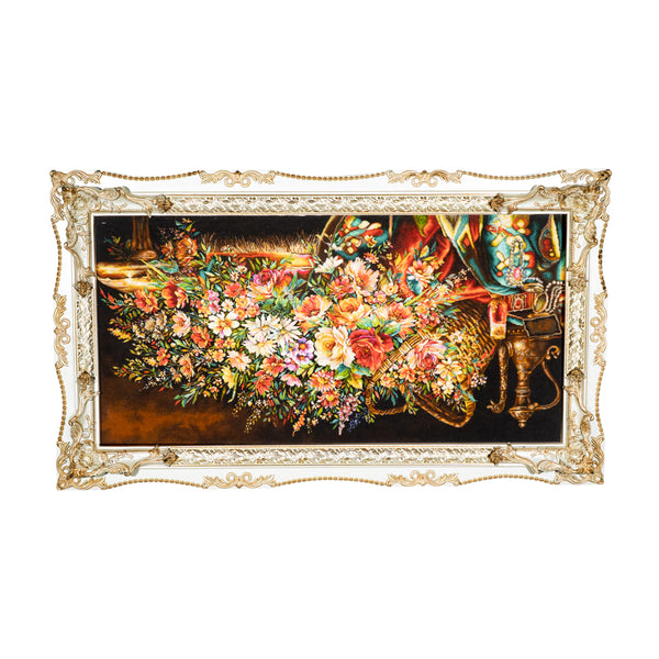 Floral Basket Design - 140 x 80 cm (1.12 m2)