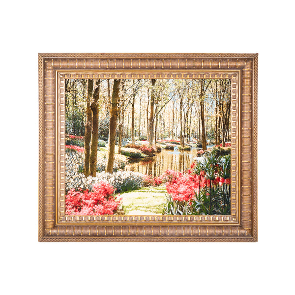 Springtime Forest Garden Landscape - 124 x 109 cm (1.3516 m2)