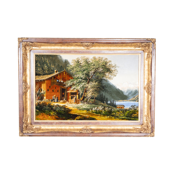 Mountain Cottage Design - 121 x 88 cm (1.0648 m2)