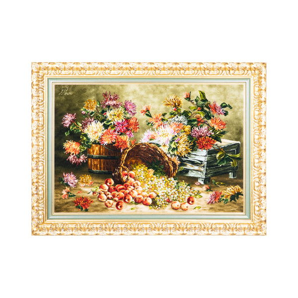Floral & Fruit Still Life - 107 x 80 cm (0.856 m2)