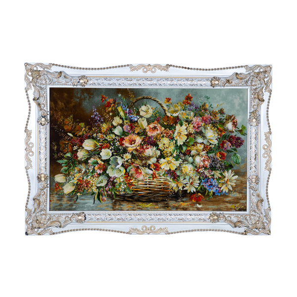 Basket of Spring Blooms - 115 x 80 cm (0.9200 m2)