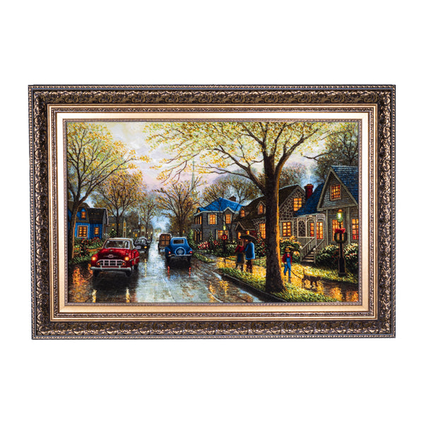 Hometown Christmas Scene - 116 x 81 cm (0.9396 m2)