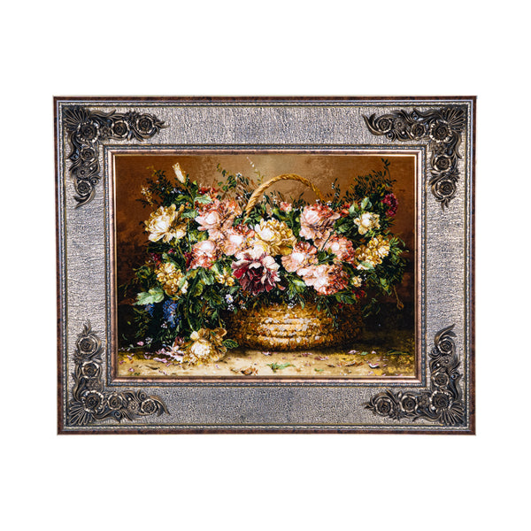 Golden Flower Basket - 109 x 89 cm (0.9701 m2)