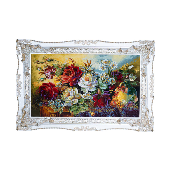 Floral Bouquet with Roses - 111 x 74 cm (0.8214 m2)