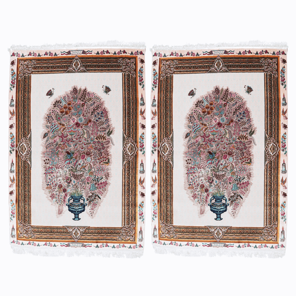 Persian Carpet – 60 Raj Hand-knotted Rug Set (2 Pieces, 2.0 × 1.5 m / 3.0 m² Each)