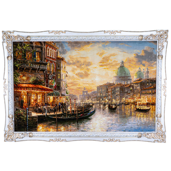 Venetian Sunset Over Grand Canal - 167 x 114 cm (1.9038 m2)