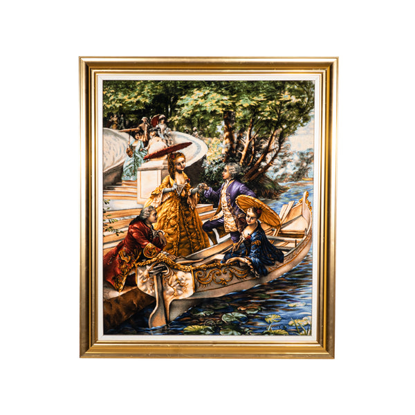 Gondola Romance Scene - 101 x 118 cm (1.1918 m2)
