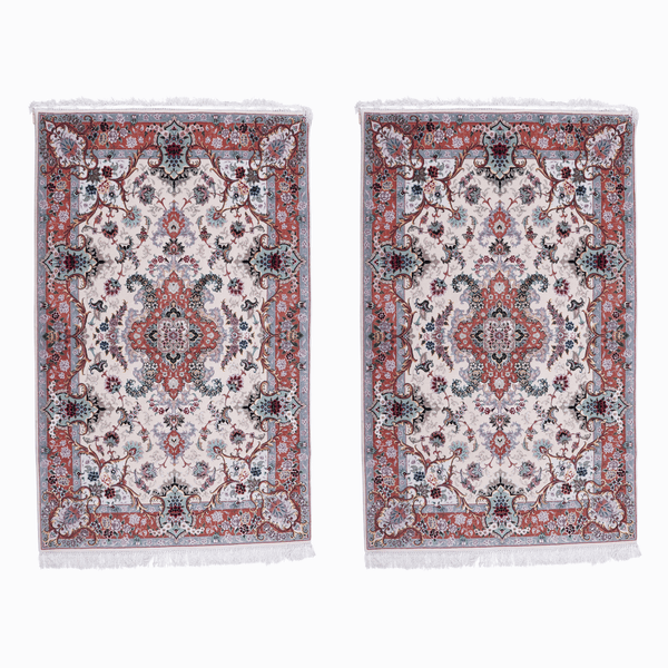 Persian Carpet – 70 Raj Hand-knotted Rug Set (2 Pieces, 1.6 × 1.0 m / 1.6 m² Each)