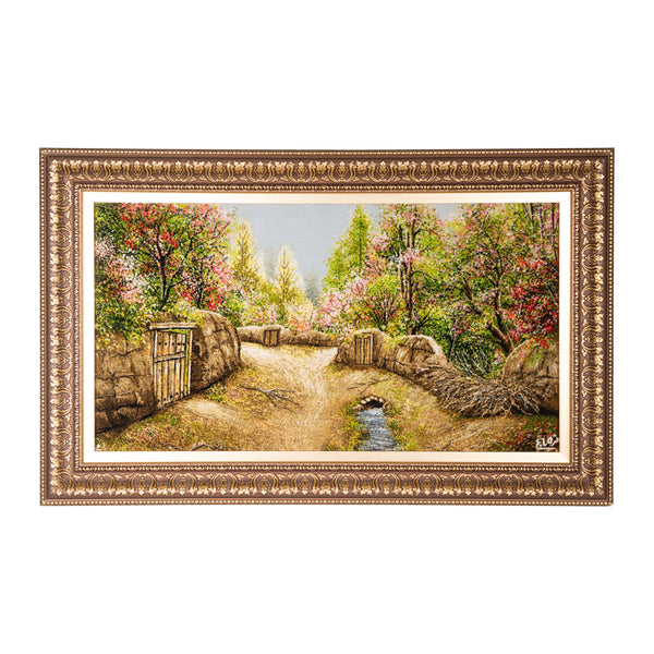 Village Path in Spring - 118 x 74 cm (0.8732 m2)