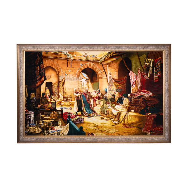 The Carpet Bazaar Scene - 213 x 139 cm (2.9607 m2)