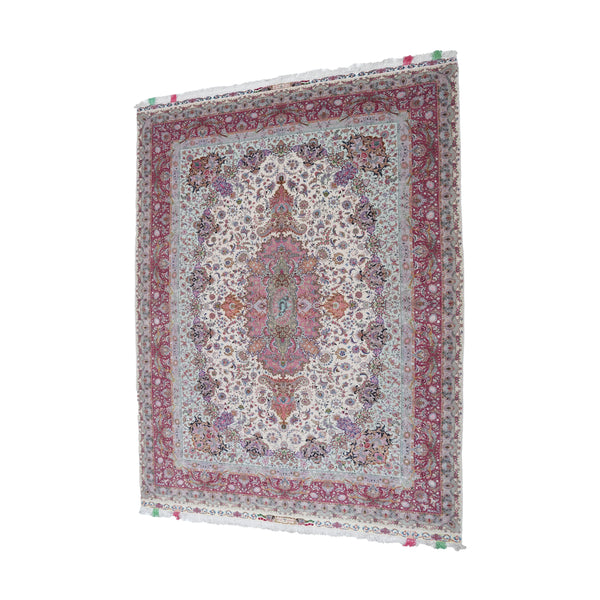 Persian Carpet – 90 Raj Hand-knotted Rug – 3.8 × 2.5 m (9.50 m²)
