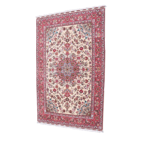 Persian Carpet – 60 Raj Hand-knotted Rug – 3.1 × 2.0 m (6.2 m²)