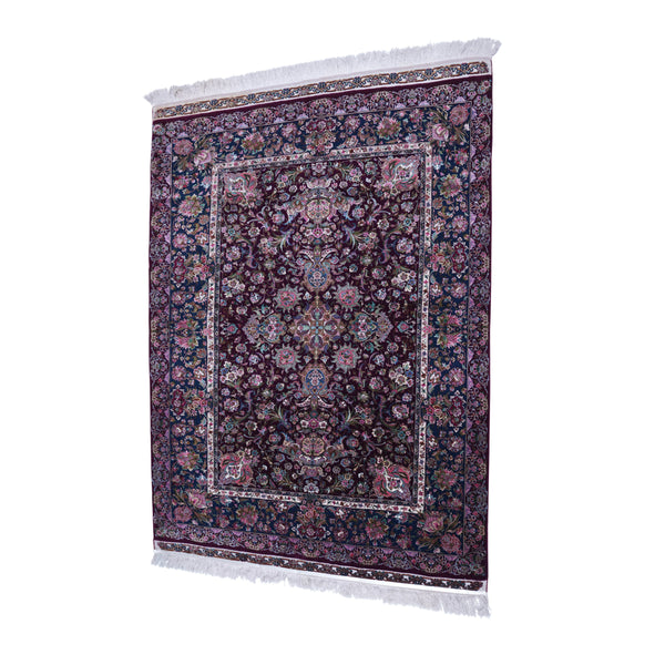 Persian Carpet – 100 Raj Hand-knotted Rug – 1.7 × 1.0 m (1.7 m²)