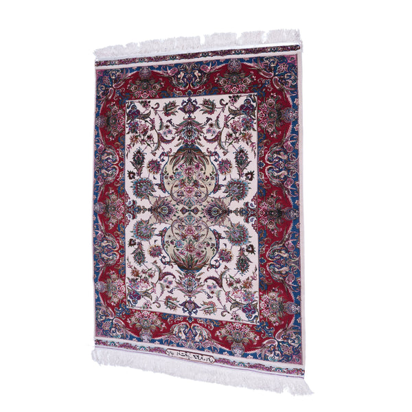 Persian Carpet – 74 Raj Hand-knotted Rug – 1.6 × 1.0 m (1.60 m²)