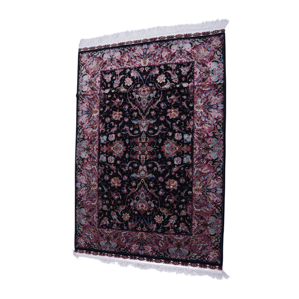 Persian Carpet – 70 Raj Hand-knotted Rug – 2.4 × 1.5 m (3.60 m²)