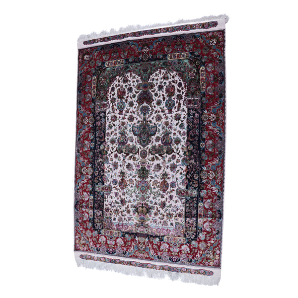Persian Carpet – 76 Raj Hand-knotted Rug – 2.3 × 1.6 m (3.68 m²)